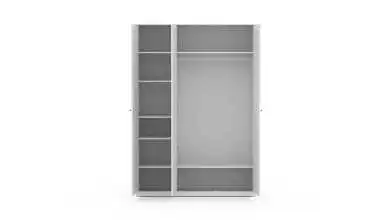 Шкаф трехдверный с зеркалом Neva, цвет: Белый премиум фото - 4 - превью