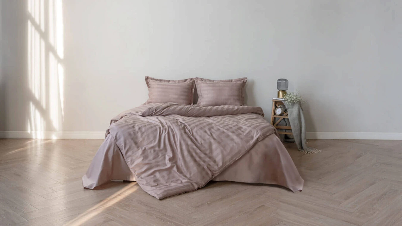 Постельное белье Askona Comfort Stripe, цвет Миндаль Askona фото - 2 - большое изображение
