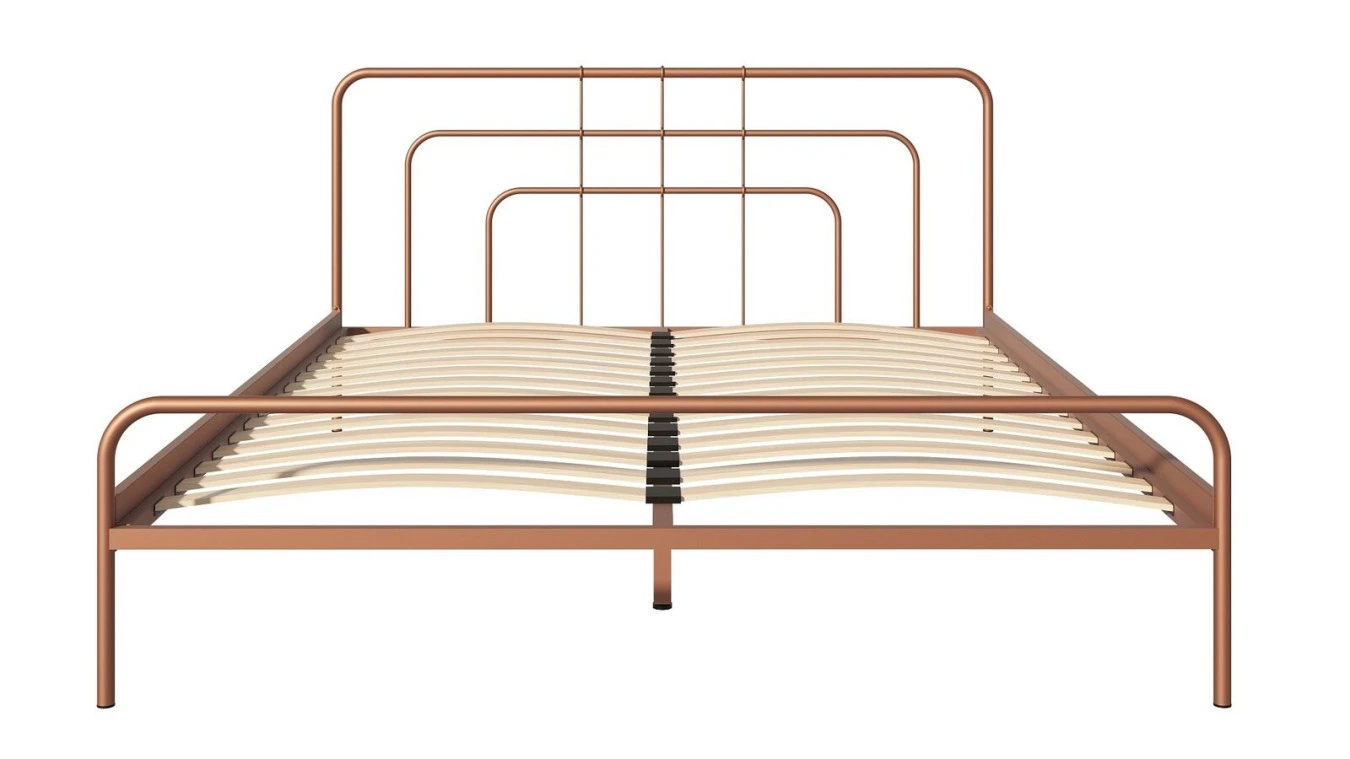 Металлическая кровать Modena Bronza matic в спальню Askona фотография товара - 7 - большое изображение