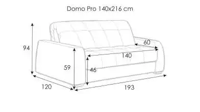 Диван-кровать Domo Pro с коробом для белья с накладками Askona фото - 14 - превью