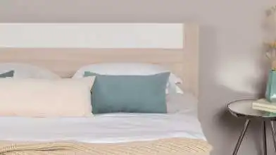 Кровать Mary, цвет Ясень шимо + mWhite из лдсп в современном стиле Askona фотография товара - 4 - превью