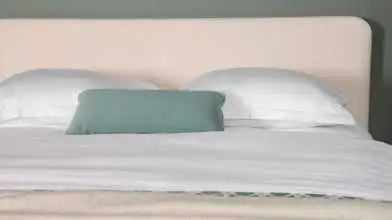 Мягкая кровать Extra на высоких ножках с прямым изголовьем Askona фотография товара - 4 - превью
