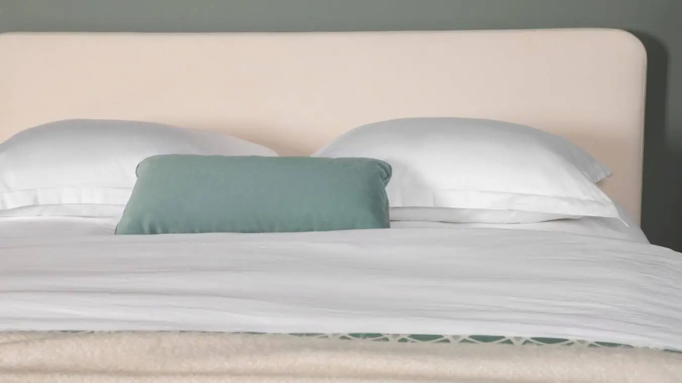 Мягкая кровать Extra I на высоких ножках с прямым изголовьем Askona фотография товара - 4 - большое изображение