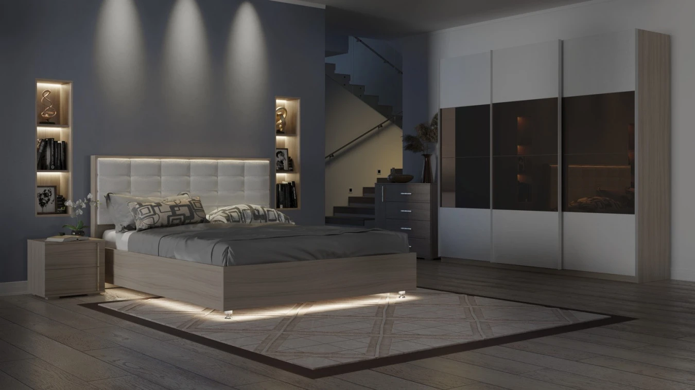  Комплект подсветки к кровати Askona фото - 2 - большое изображение