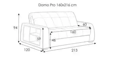 Диван-кровать Domo Pro с коробом для белья с полками Askona фото - 13 - превью
