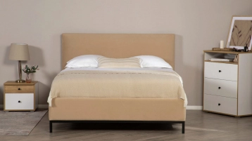 Мягкая кровать Magica Box на высоких ножках с прямым изголовьем Askona фотография товара - 2