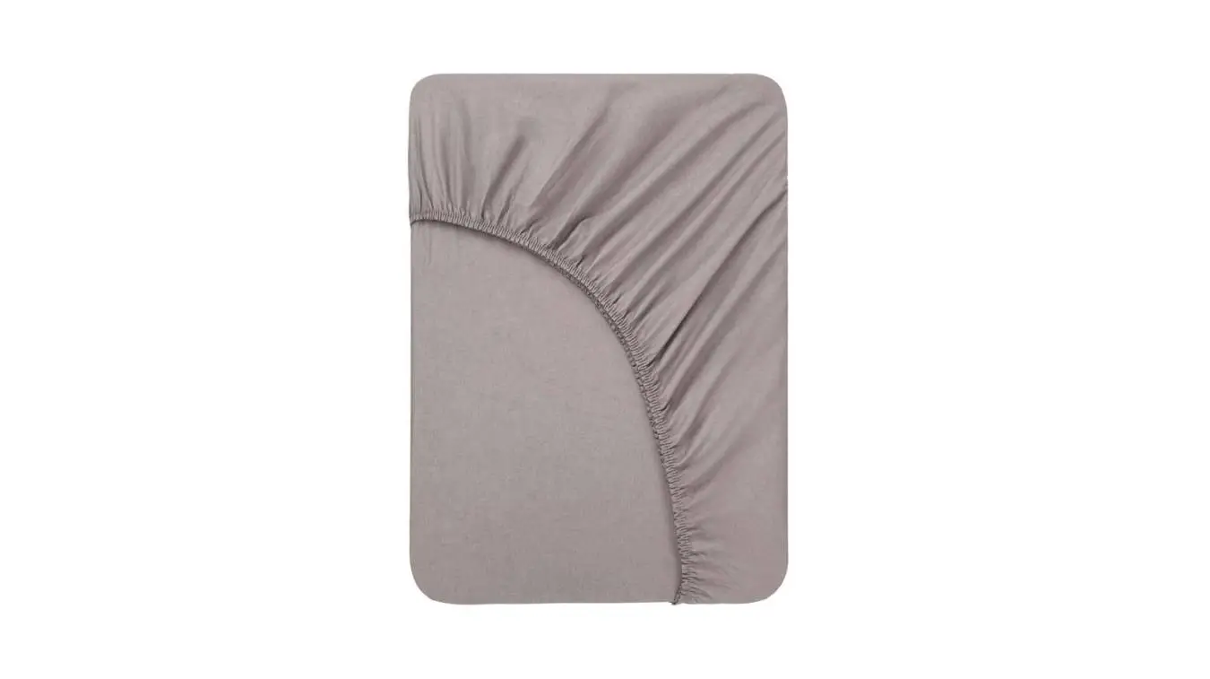Простынь на резинке Comfort Cotton, цвет: Светло-серый Askona фото - 1 - большое изображение