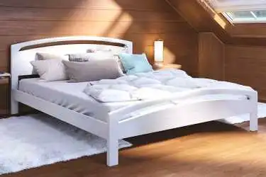 Кровать Regina, цвет белый из натурального дерева - 1 - превью