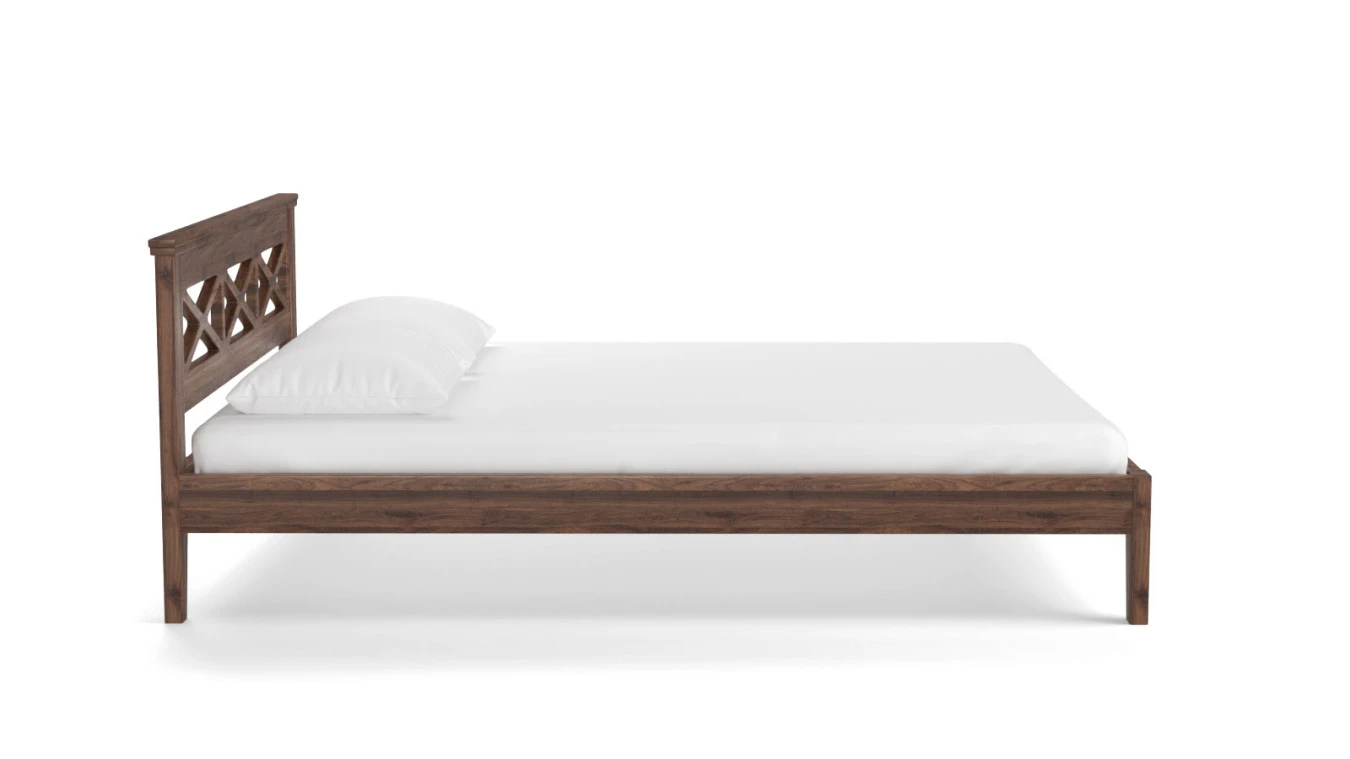 Деревянная кровать Gamma Venge на высоких ножках - 3 - большое изображение