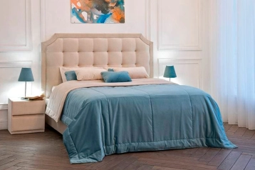 Мягкая кровать Gracia с высоким изголовьем фото - 0