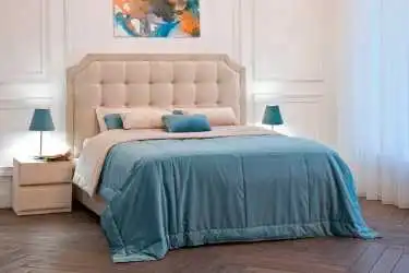 Мягкая кровать Gracia с высоким изголовьем фото - 1 - превью