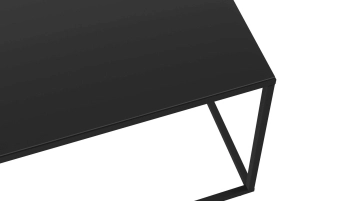 Журнальный столик Kratt, цвет черная лакобель фото - 1