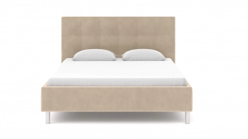 Мягкая кровать Evelin с широким изголовьем Askona фотография товара - 1