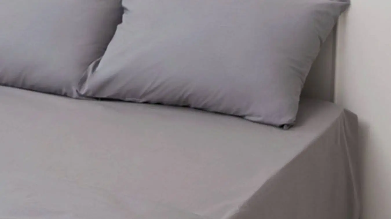 Простынь Comfort Cotton, цвет: Светло-серый Askona фото - 3 - большое изображение