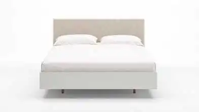Кровать Jessica, цвет Белый текстурный с мягким изголовьем Askona фото - 3 - превью