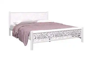 Кровать с коваными элементами Parma, цвет Белый шагрень Askona фотография товара - 3 - превью