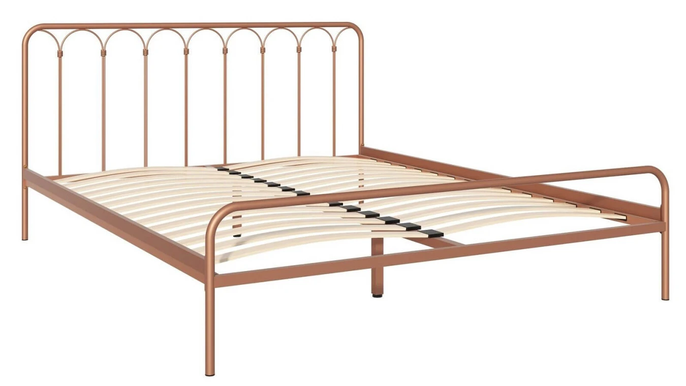 Металлическая кровать Corsa Bronza matic в спальню Askona фотография товара - 5 - большое изображение