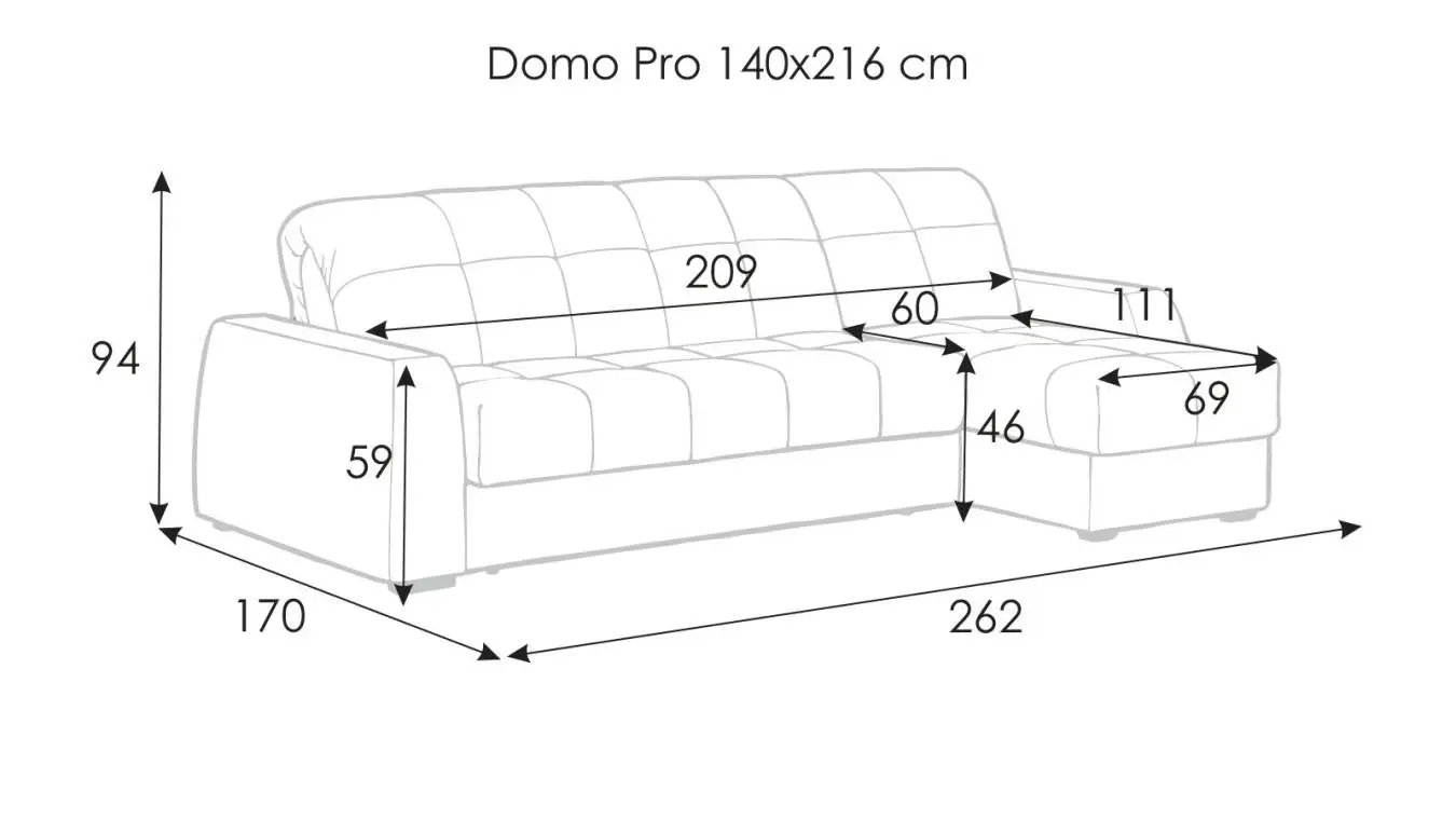 Диван Domo Pro угловой с коробом для белья с накладкой Askona фото - 10 - большое изображение