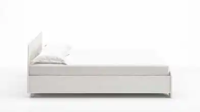 Кровать Artis, цвет Белый премиум из лдсп с изголовьем Askona фотография товара - 4 - превью