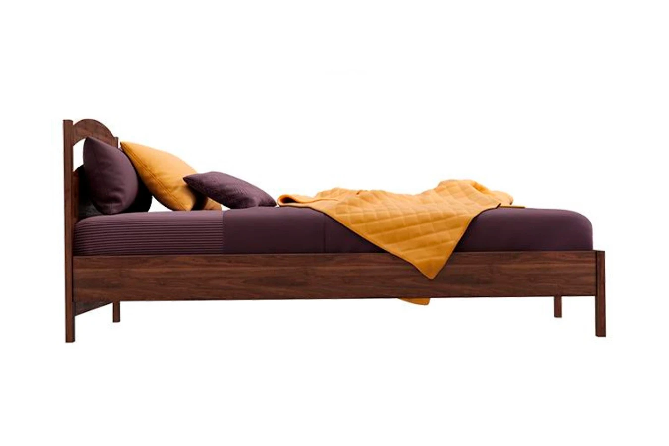 Деревянная кровать Vesta Venge темная Askona фото - 5 - большое изображение