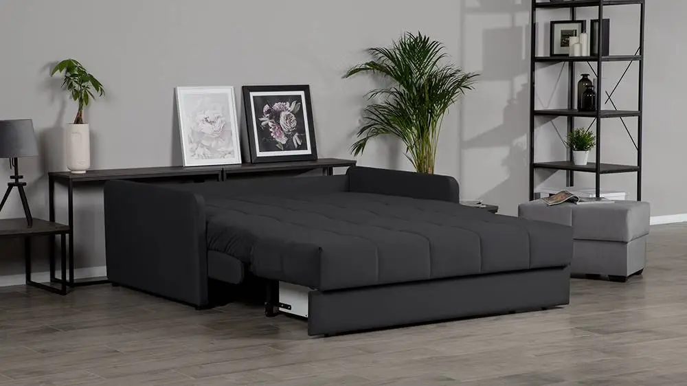 Диван-кровать Domo Pro с коробом для белья с узкими подлокотниками (подлокотник: 7 см) Askona фото - 3 - большое изображение