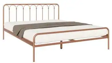 Металлическая кровать Corsa Bronza matic в спальню Askona фотография товара - 3 - превью