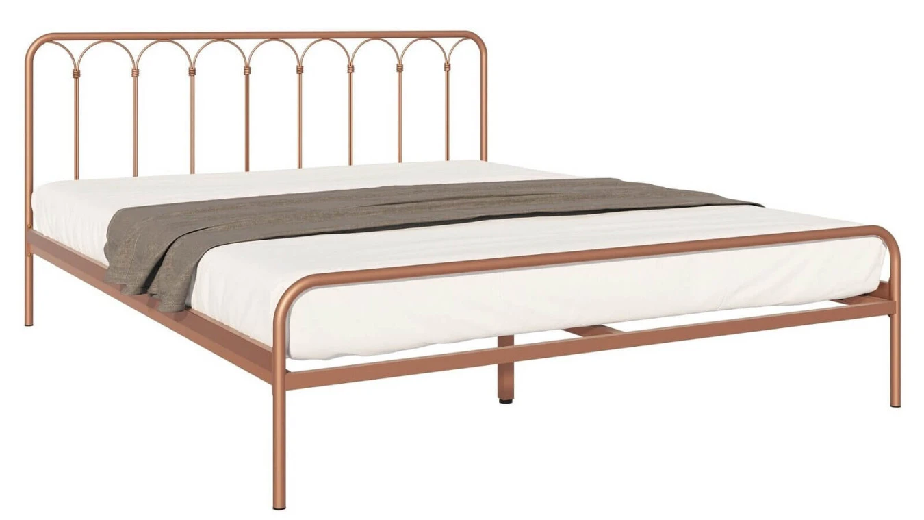 Металлическая кровать Corsa Bronza matic в спальню Askona фотография товара - 3 - большое изображение