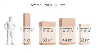 Диван Amani-B угловой с коробом для белья с широкими подлокотниками Askona фото - 20 - превью