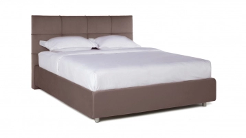 Мягкая кровать Elisa с прямоугольной стяжкой изголовья Askona фотография товара - 3