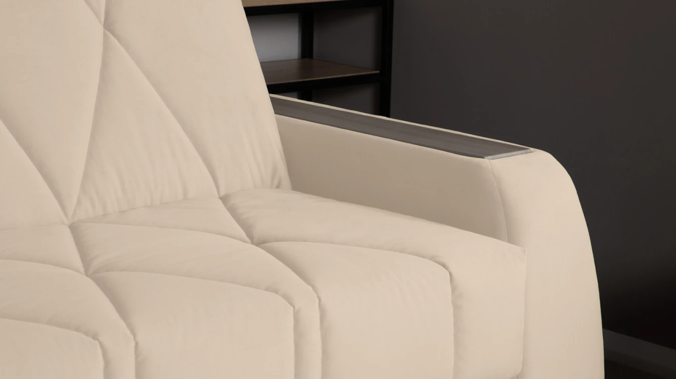 Диван-кровать Domo Pro с коробом для белья с накладками Askona фото - 7 - большое изображение